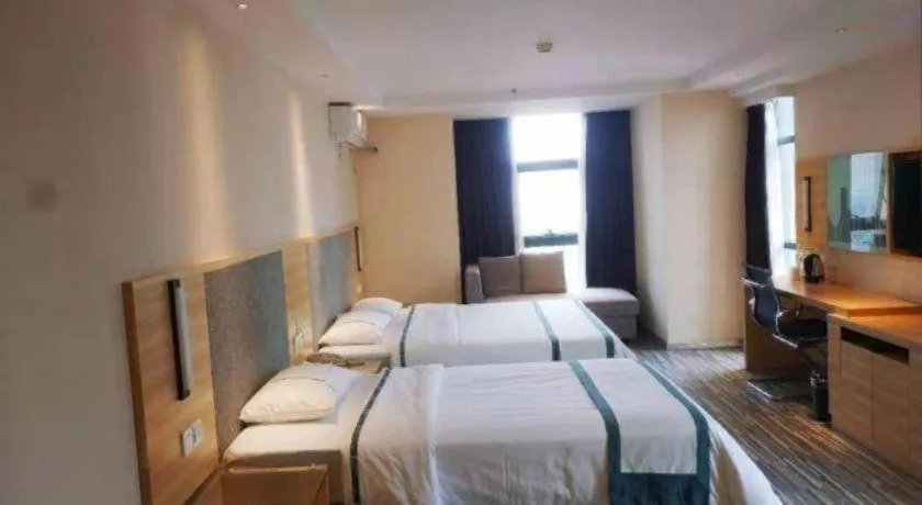 Bed in City Comfort Inn Chongqing Daping Shidai Tianjie