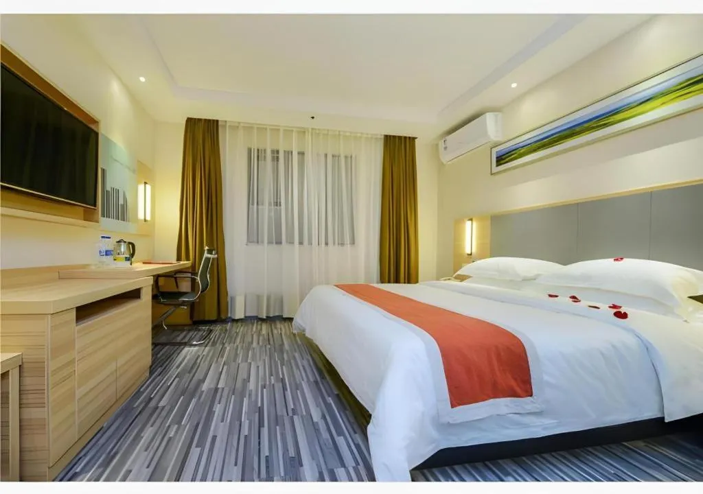 Bed in City Comfort Inn Chongqing Daping Shidai Tianjie