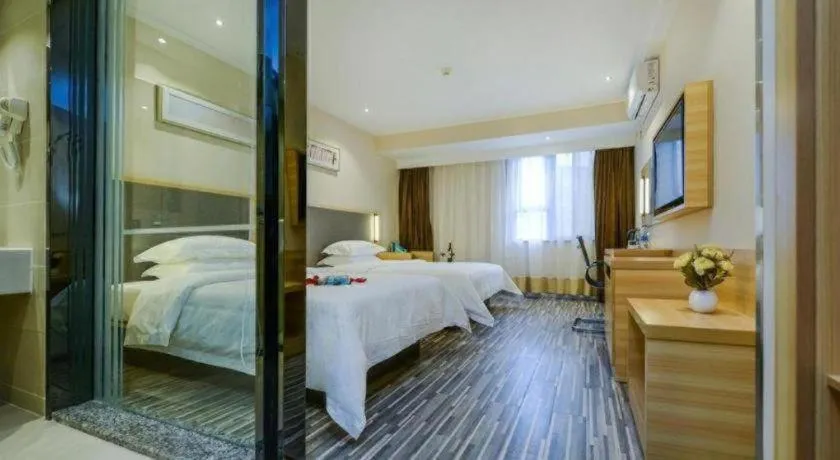 Bed in City Comfort Inn Chongqing Daping Shidai Tianjie