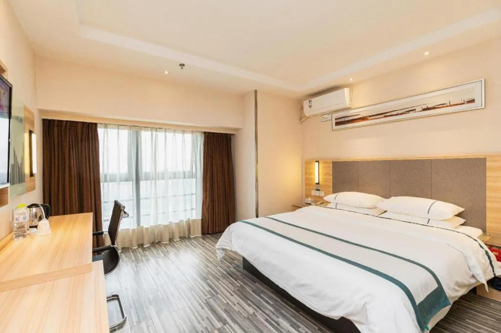 Bed in City Comfort Inn Chongqing Daping Shidai Tianjie