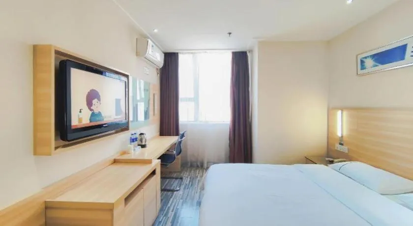 Bed in City Comfort Inn Chongqing Daping Shidai Tianjie