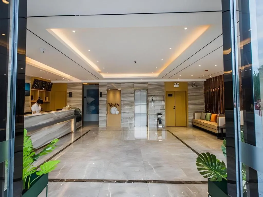 Bed in City Comfort Inn Shaoguan High-speed Railway Station Xilian Examination Center