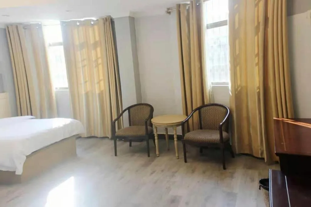 Bed in City Comfort Inn Shaoguan High-speed Railway Station Xilian Examination Center