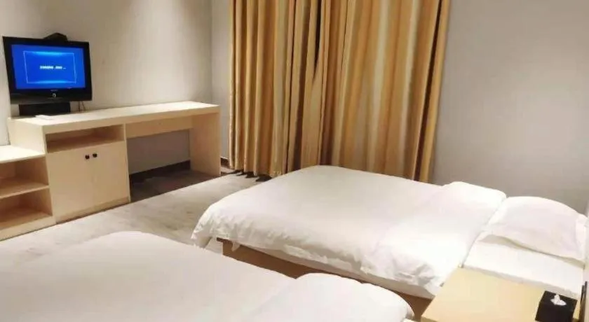 Bed in City Comfort Inn Shaoguan High-speed Railway Station Xilian Examination Center