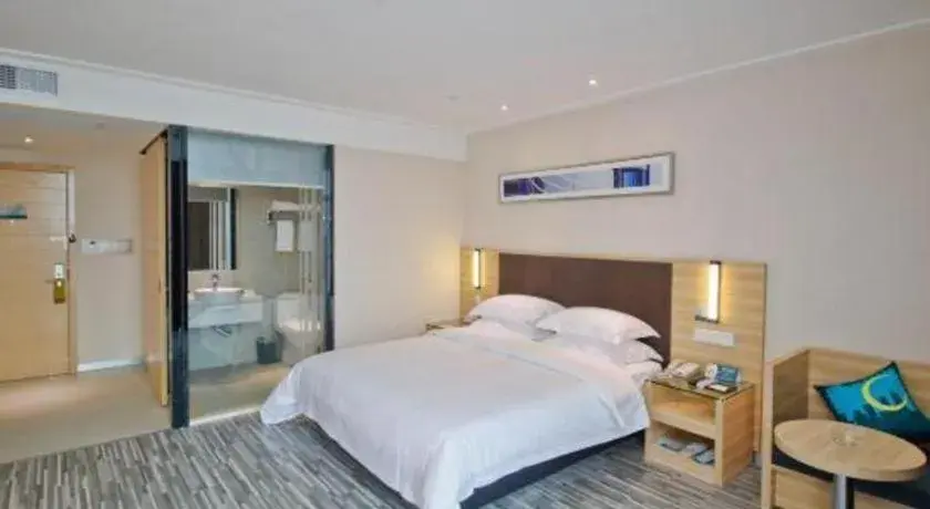 Bed in City Comfort Inn Hefei Binhu Wanghu Building Exhibition Center Bed in City Comfort Inn Hefei Binhu Wanghu Building Exhibition Center