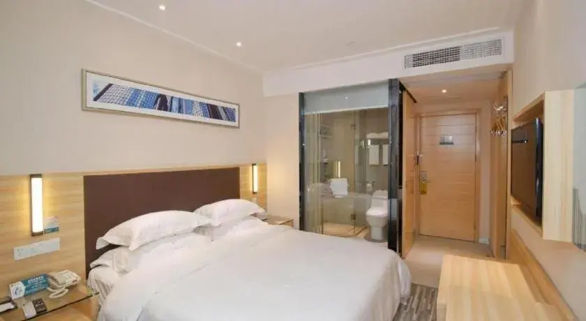 Bed in City Comfort Inn Hefei Binhu Wanghu Building Exhibition Center Bed in City Comfort Inn Hefei Binhu Wanghu Building Exhibition Center