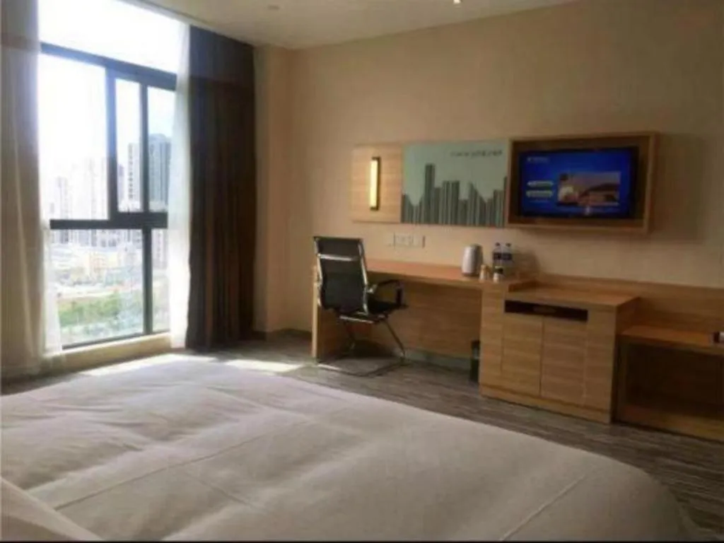 Bed in City Comfort Inn Hefei Binhu Wanghu Building Exhibition Center