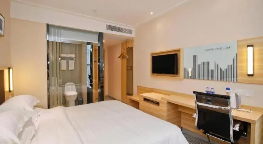 Bed in City Comfort Inn Hefei Binhu Wanghu Building Exhibition Center Bed in City Comfort Inn Hefei Binhu Wanghu Building Exhibition Center