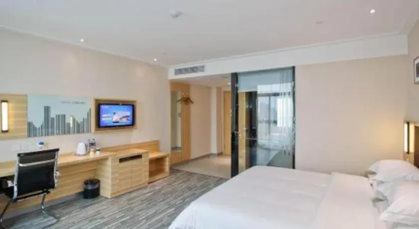 Bed in City Comfort Inn Hefei Binhu Wanghu Building Exhibition Center Bed in City Comfort Inn Hefei Binhu Wanghu Building Exhibition Center