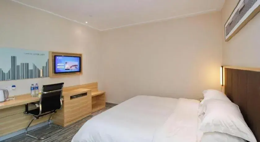 Bed in City Comfort Inn Hefei Binhu Wanghu Building Exhibition Center Bed in City Comfort Inn Hefei Binhu Wanghu Building Exhibition Center