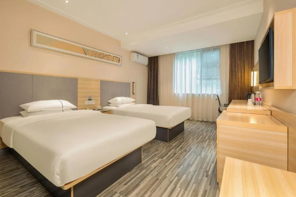 Bed in City Comfort Inn Nanning Mingxiu East Road Shishan Park Metro Station