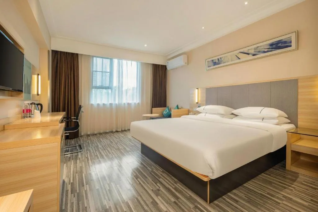 Bed in City Comfort Inn Nanning Mingxiu East Road Shishan Park Metro Station