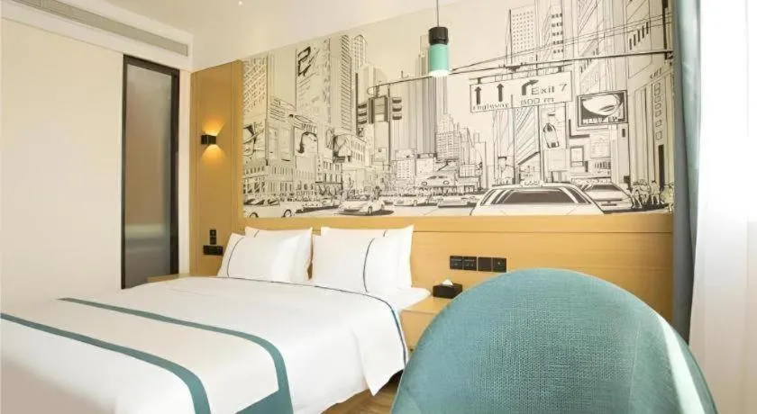 Bed in City Comfort Inn Chibi Walking Street