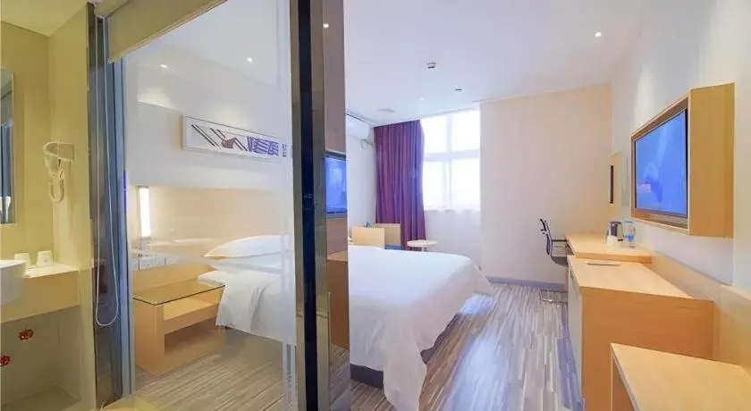 Bed in City Comfort Inn Foshan Kuiqi Road Metro Station Bed in City Comfort Inn Foshan Kuiqi Road Metro Station