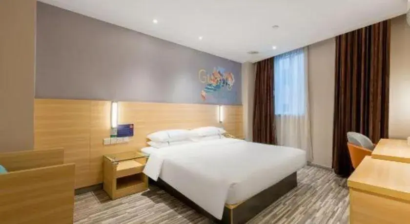 Bed in City Comfort Inn Foshan Kuiqi Road Metro Station Bed in City Comfort Inn Foshan Kuiqi Road Metro Station