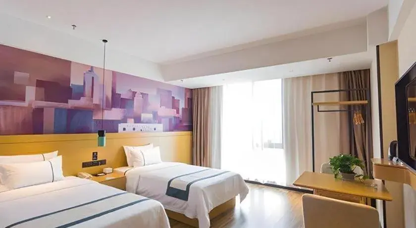 Bed in City Comfort Inn Suzhou Zhangjiagang Jingang Changjiang Xi Road Bed in City Comfort Inn Suzhou Zhangjiagang Jingang Changjiang Xi Road