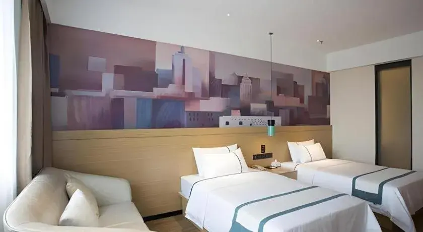 Bed in City Comfort Inn Suzhou Zhangjiagang Jingang Changjiang Xi Road Bed in City Comfort Inn Suzhou Zhangjiagang Jingang Changjiang Xi Road