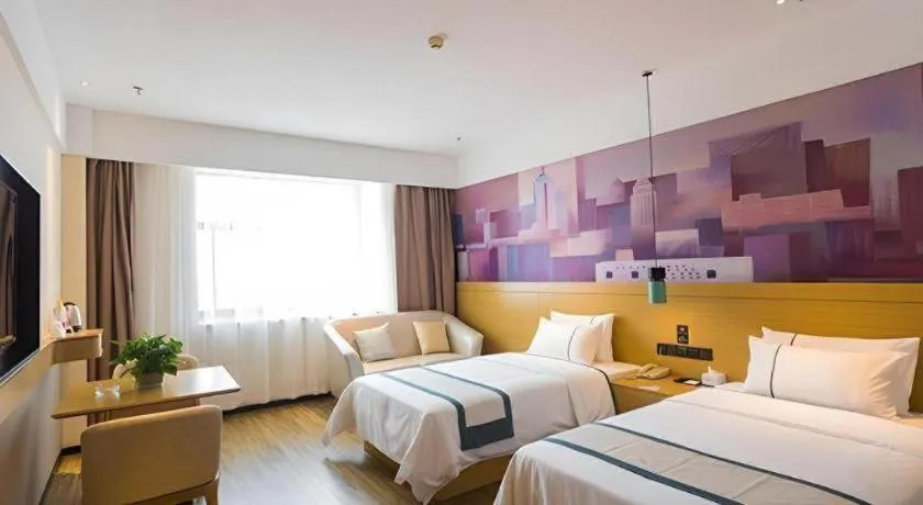 Bed in City Comfort Inn Suzhou Zhangjiagang Jingang Changjiang Xi Road