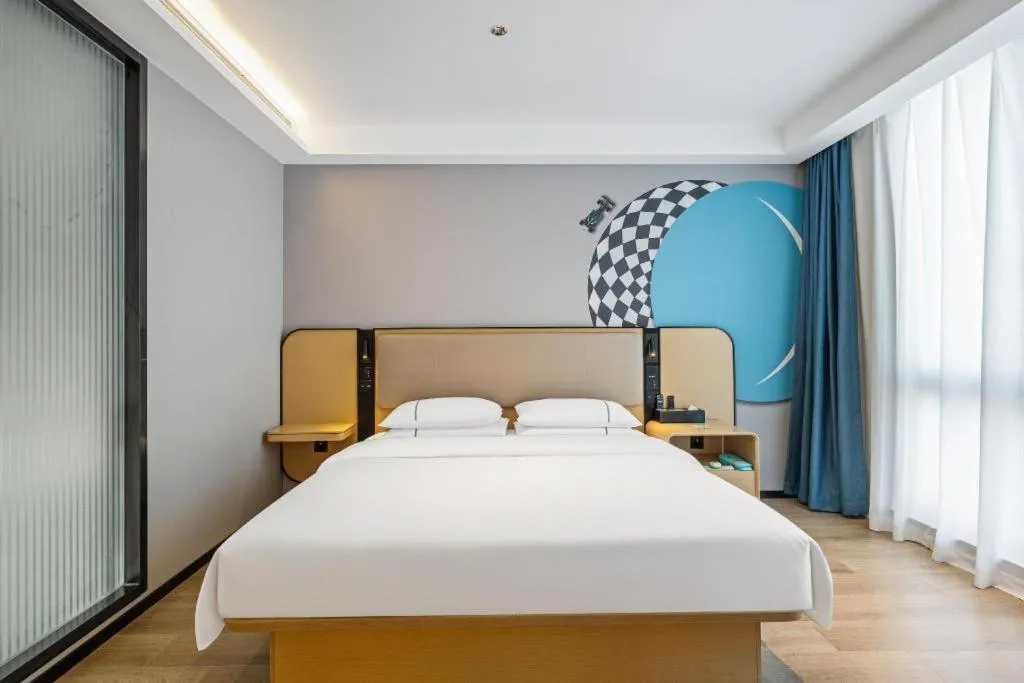 Bed in City Comfort Inn Suzhou Zhangjiagang Jingang Changjiang Xi Road