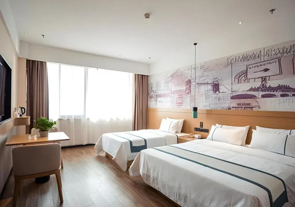 Bed in City Comfort Inn Suzhou Zhangjiagang Jingang Changjiang Xi Road Bed in City Comfort Inn Suzhou Zhangjiagang Jingang Changjiang Xi Road