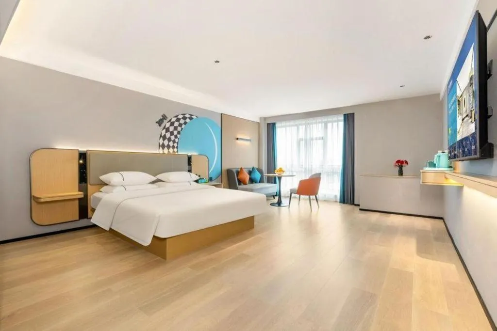 Bed in City Comfort Inn Baise Jingxi Caifu Plaza