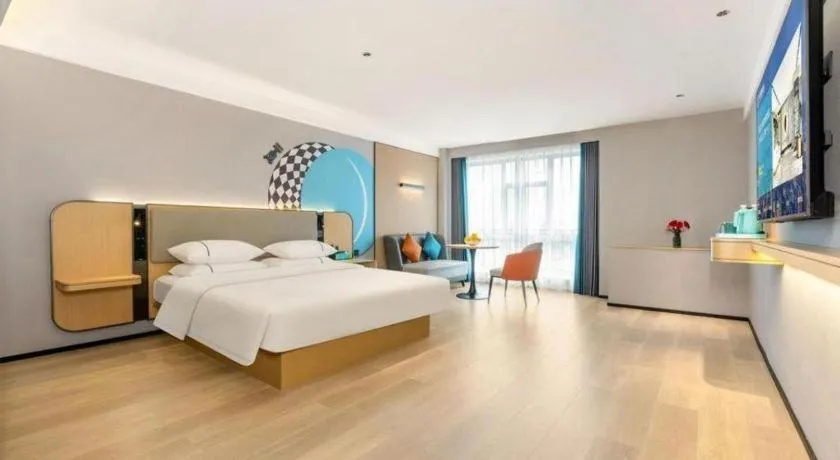 Bed in City Comfort Inn Baise Jingxi Caifu Plaza