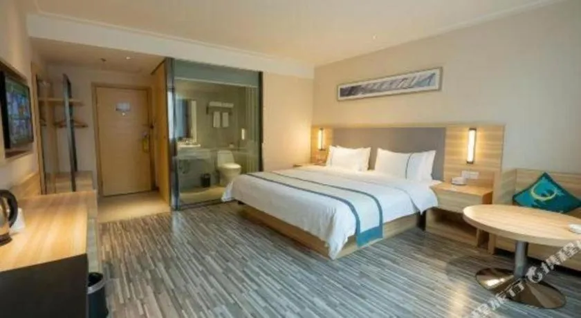 Bed in City Comfort Inn Baise Jingxi Caifu Plaza