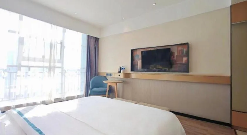 Bed in City Comfort Inn Xiaogan Xiaochang Bus Passenger Station