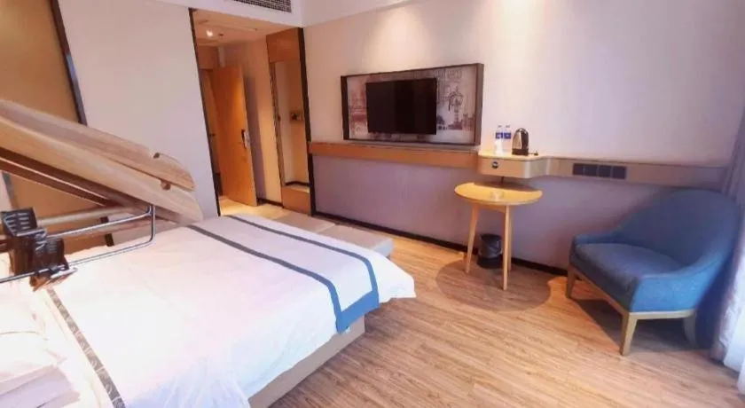 Bed in City Comfort Inn Xiaogan Xiaochang Bus Passenger Station