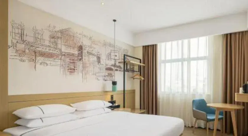 Bed in City Comfort Inn Huanggang Luotian Yishui Waitan Bed in City Comfort Inn Huanggang Luotian Yishui Waitan