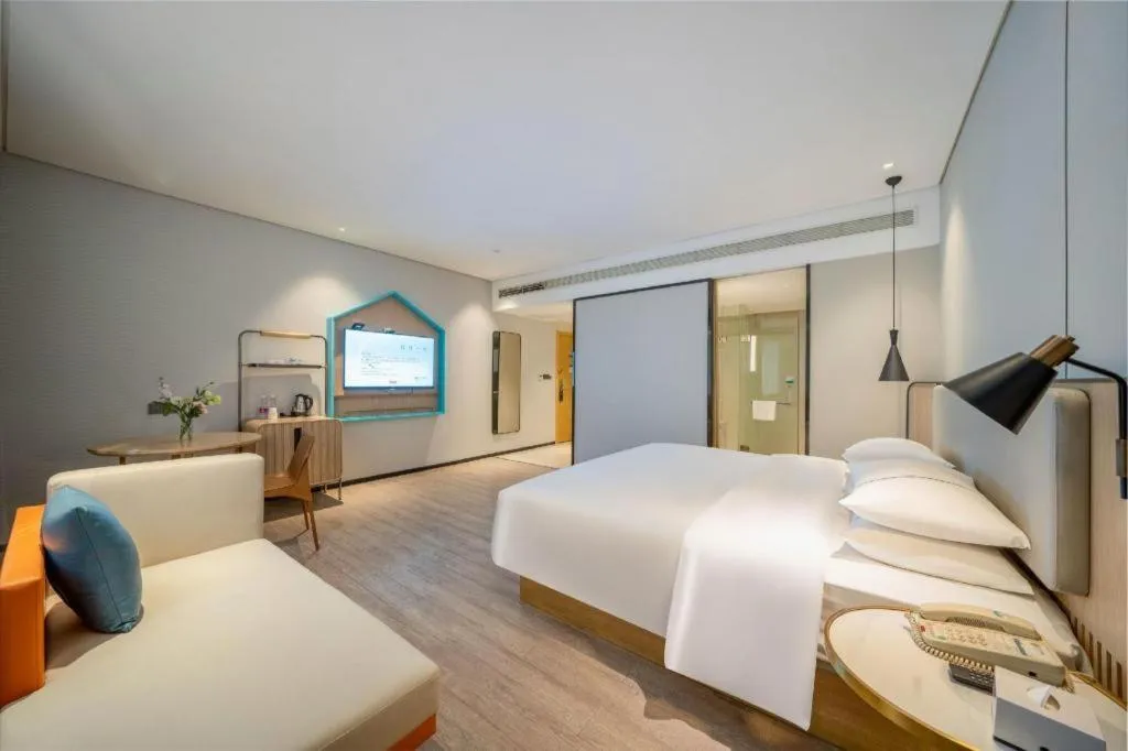 Bed in City Comfort Inn Nanning East Railway Station