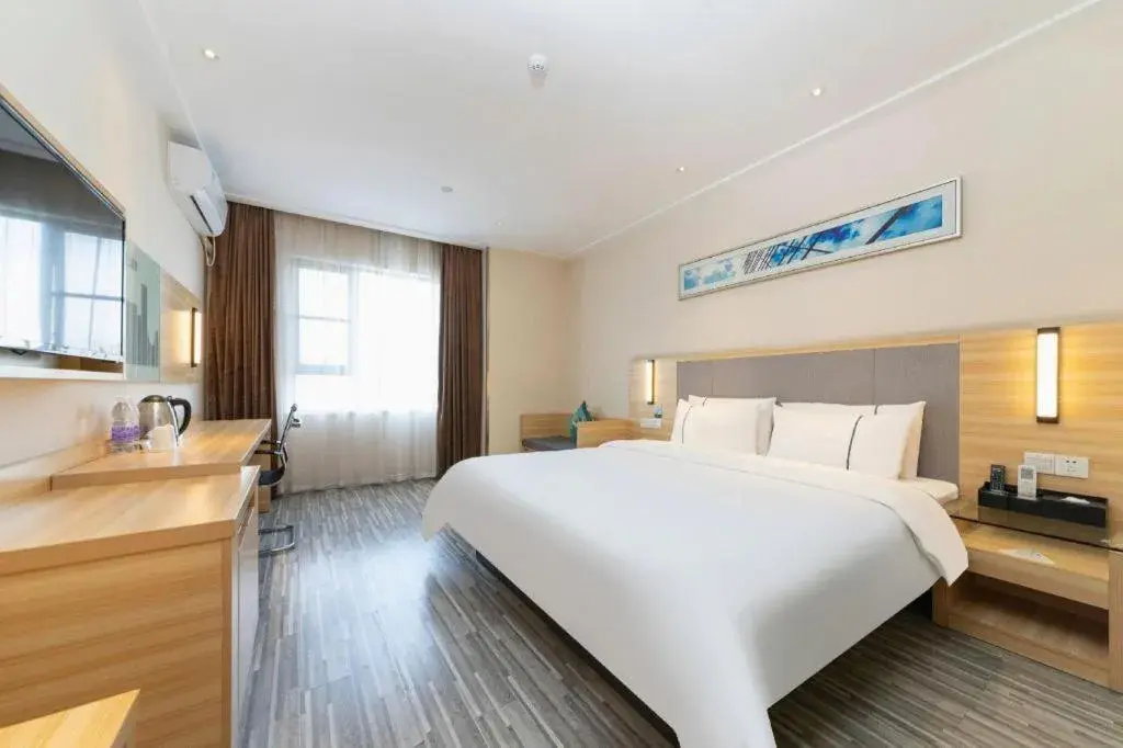 Bed in City Comfort Inn Nanning East Railway Station Bed in City Comfort Inn Nanning East Railway Station