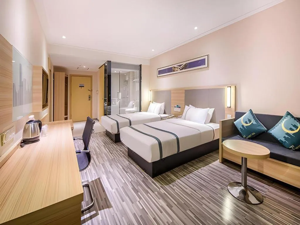 Bed in City Comfort Inn Nanning Railway East Station Langdong Bus Station