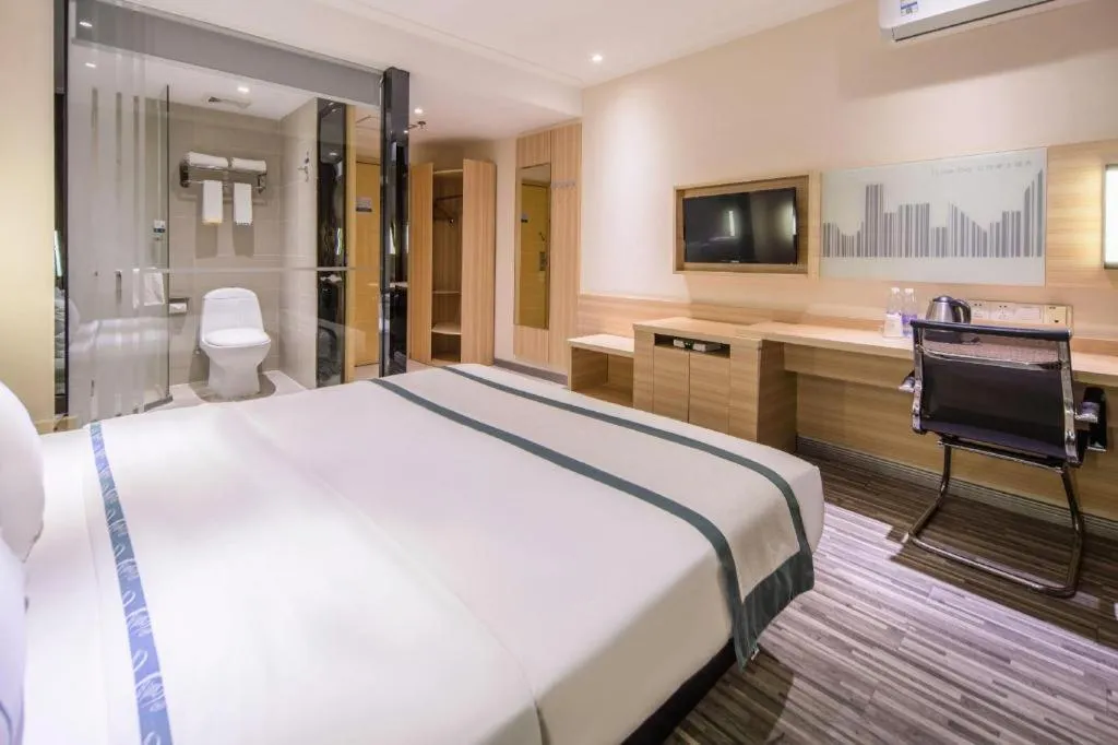 Bed in City Comfort Inn Nanning Railway East Station Langdong Bus Station