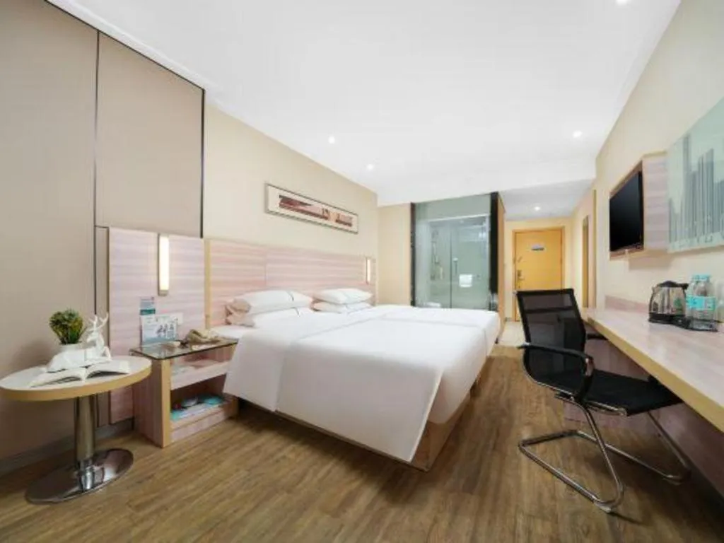 Bed in City Comfort Inn Nanning Railway East Station Langdong Bus Station