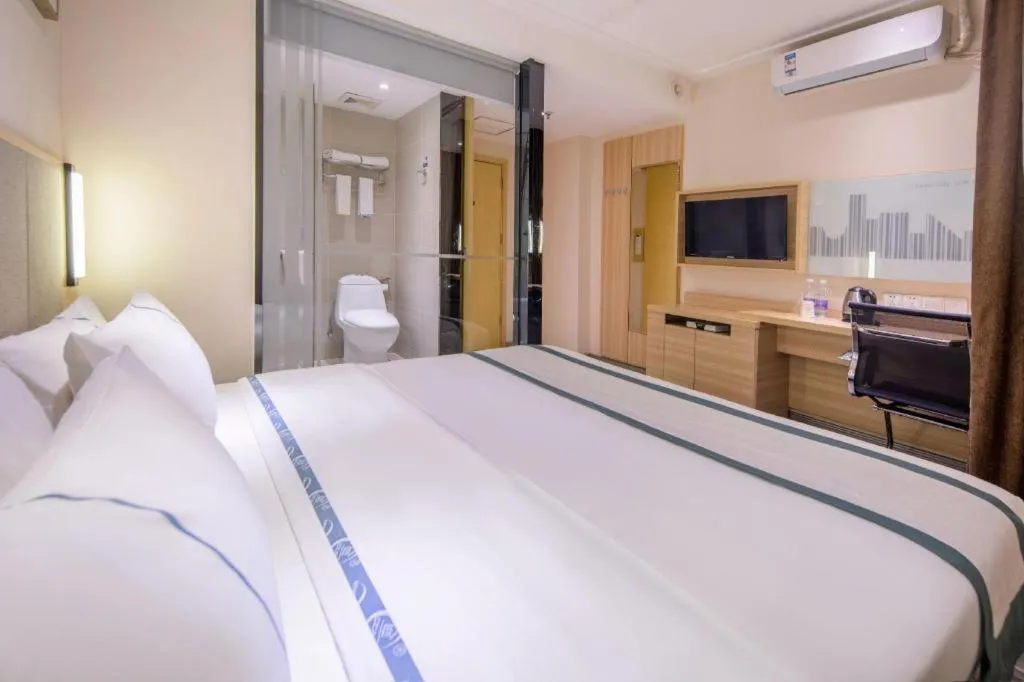 Bed in City Comfort Inn Nanning Railway East Station Langdong Bus Station