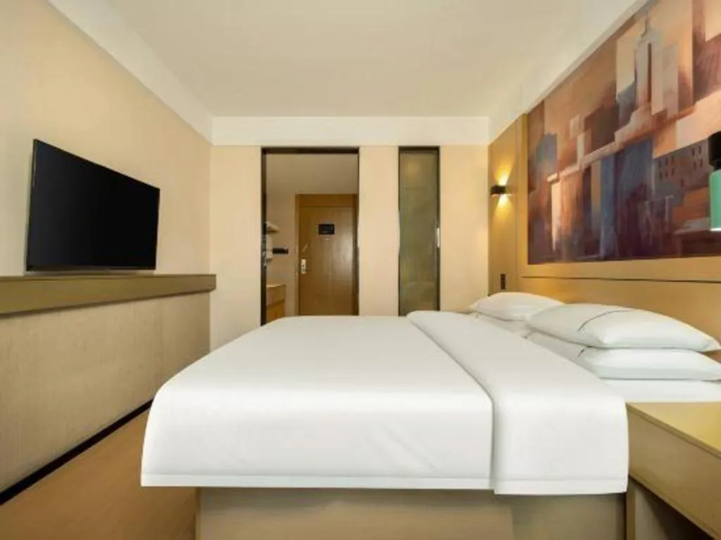 Bed in City Comfort Inn Guigang Hecheng Wanda Plaza