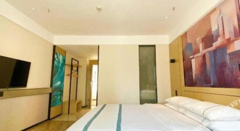 Bed in City Comfort Inn Guigang Hecheng Wanda Plaza