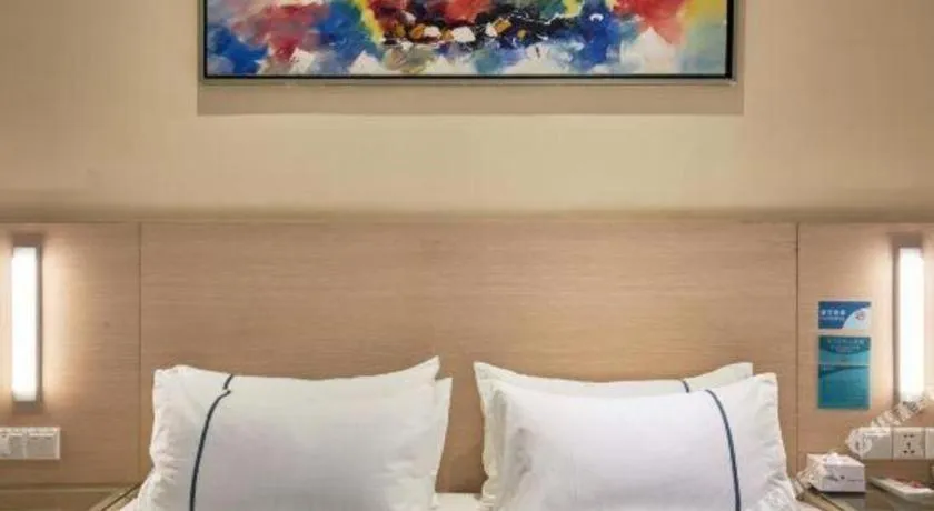 Bed in City Comfort Inn Liuzhou Baisha Bus Station Shengli Barbecue City