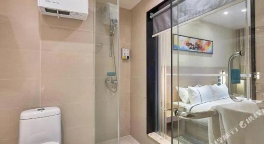 Bed in City Comfort Inn Liuzhou Baisha Bus Station Shengli Barbecue City