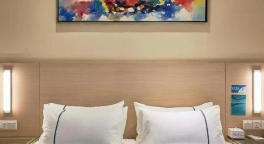 Bed in City Comfort Inn Liuzhou Baisha Bus Station Shengli Barbecue City