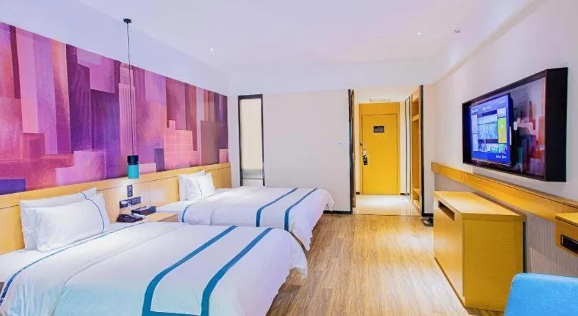 Bed in City Comfort Inn Guilin City Hall