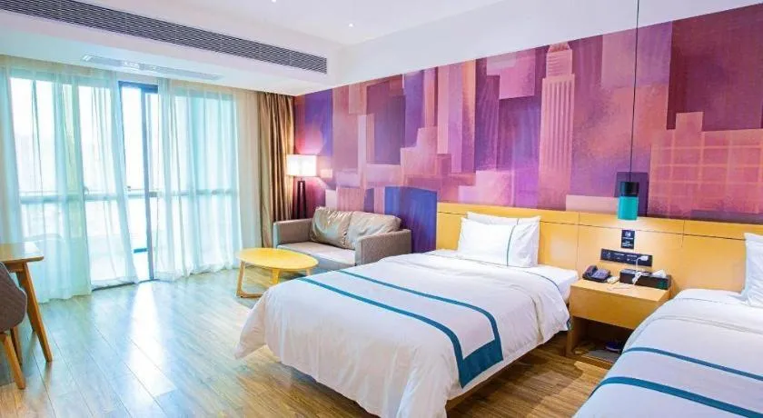 Bed in City Comfort Inn Guilin City Hall