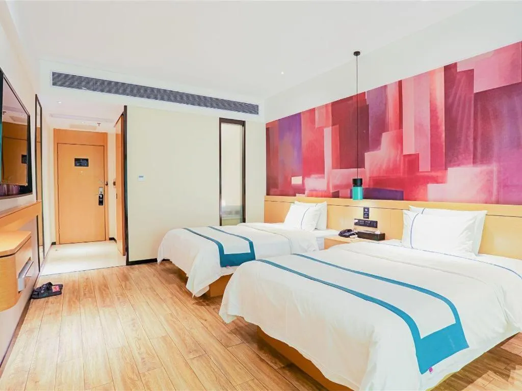 Bed in City Comfort Inn Guilin City Hall