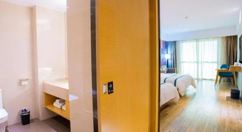 Bed in City Comfort Inn Guilin City Hall