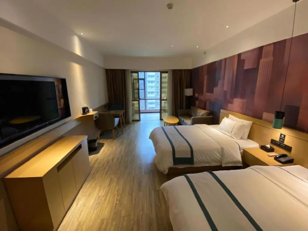 Bed in City Comfort Inn Guilin City Hall