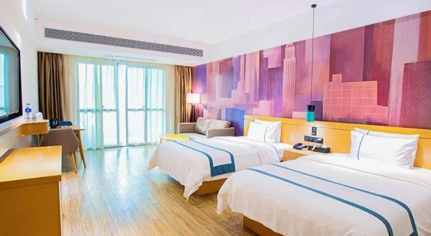 Bed in City Comfort Inn Guilin City Hall