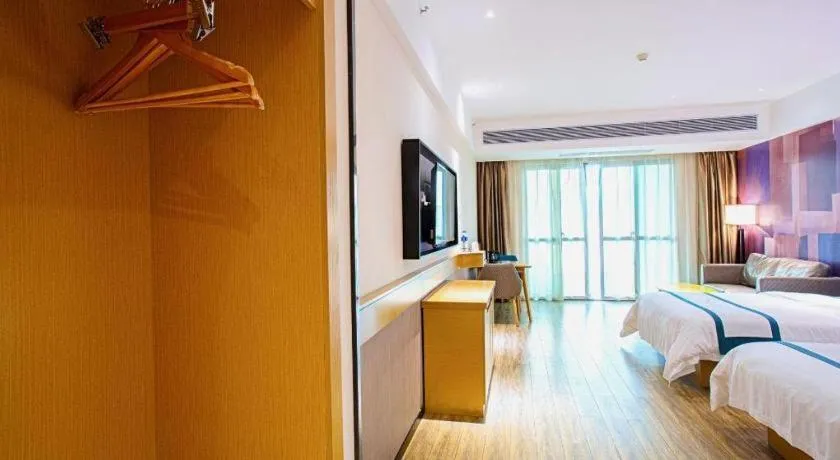 Bed in City Comfort Inn Guilin City Hall