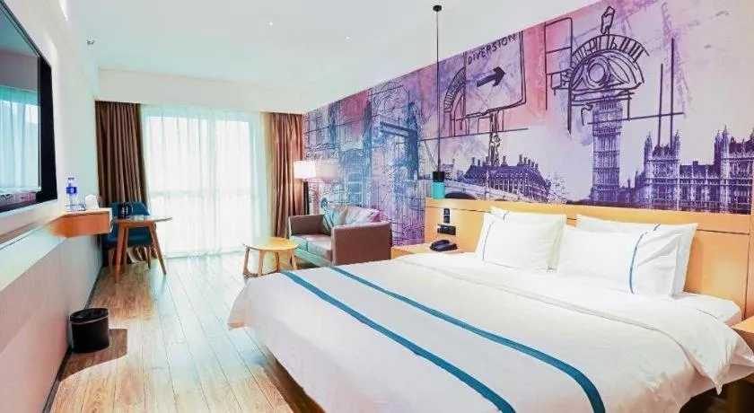 Bed in City Comfort Inn Guilin City Hall