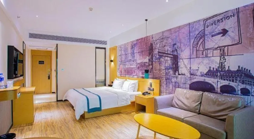 Bed in City Comfort Inn Guilin City Hall